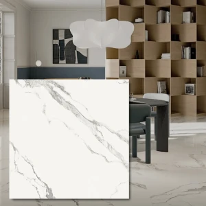 Maximum Calacatta Bellisimo sintrad kvarts 100x100x0,6 cm