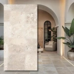 Travertin Super Light slipad och trumlad 61x40,6x1,2 cm