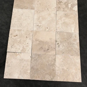 Trawertyn Super Light Szlifowany Niewypełniony Modern Tumbled 20,3x20,3x1,2 cm 3