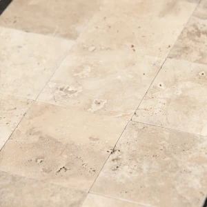 Trawertyn Super Light Szlifowany Niewypełniony Modern Tumbled 20,3x20,3x1,2 cm 5
