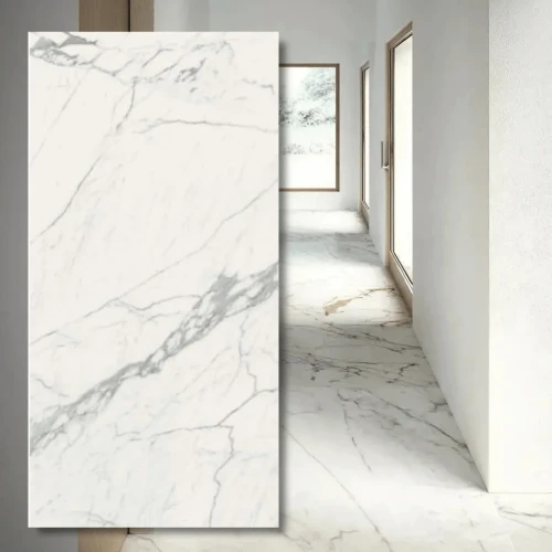 Spiek 6mm Statuario Book Match Faccia B Lux 320x160x0,6 cm