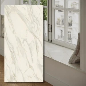 Sinterad kvarts TRI-D Horizon Gold Soft 320x160x1,2 cm