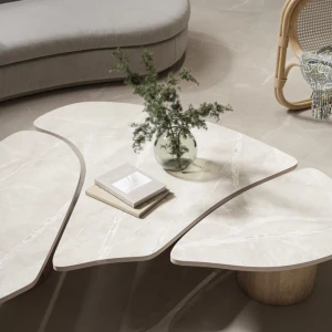 Spiek Kwarcowy TRI-D Ritual Taupe Soft 320x160x1,2 cm 4