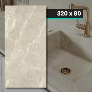 Spiek Kwarcowy TRI-D Ritual Taupe Soft 320x80x2 cm 1