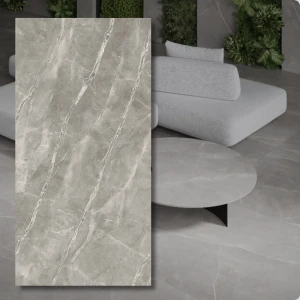 TRI‑D Ritual Grey Soft sintrad kvarts 280x120x0,6 cm