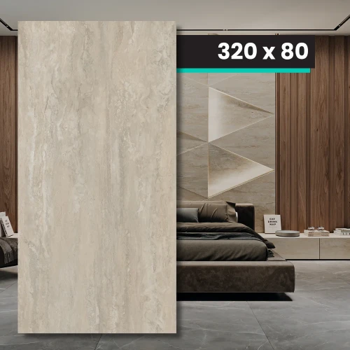 Spiek Kwarcowy TRI-D Infinity Crema Soft 320x80x1,2 cm 1