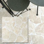 Travertin Ivory Classic Mix 3 cm – tumlade 'crazy paving' plattor för terrass och gångar