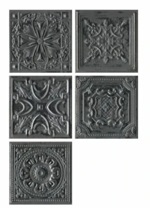 Płytka Ścienna Gatsby Lead Tin 20x20x0,7 cm