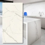 Calacatta Extra polerad sintrad kvarts 12 mm 162x324 cm – Atlas Plan