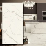 Extra Calacatta - sintrad kvarts, polerad 320x160x0,6 cm