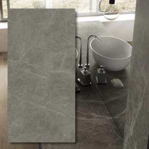 Grey Stone Matt – sintrad kvartsplatta 324x162x2 cm
