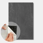 Självhäftande skifferfanér Black Slate 122x61x0,2 cm
