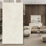 Onyx White Silk – sintrad kvarts 324x162x1,2 cm