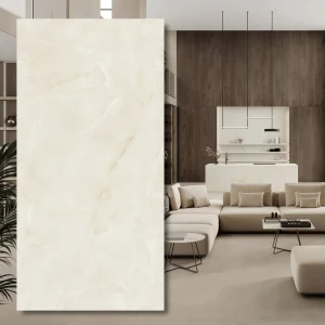 Spiek kwarcowy Onyx White Silk 324x162x1,2 cm