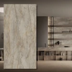 Silver Root Silk, sintrad kvarts 324x162x1,2 cm