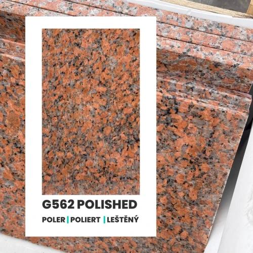 Próbka Granit Maple Red G562 Polerowany