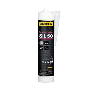 SIL 50 - Neutral silikon för natursten 310 ml, transparent