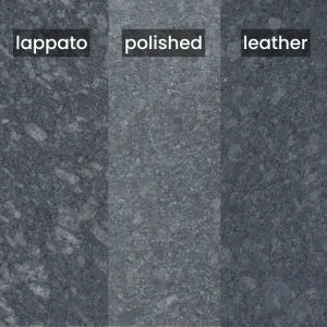 Pasy granitowe Steel Grey Lappato 3 cm