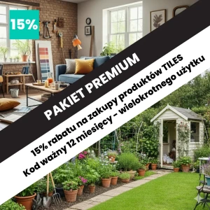Premiumpaket – 15% rabatt på hela TILES-sortimentet