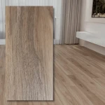 SPC-vinylgolv Fresno 22,8x150 cm – Ljus träton