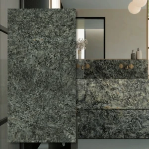 Grande Marazzi Quarzo Bluegrey Matt — sintrad kvartsplatta 320x160x0,6 cm