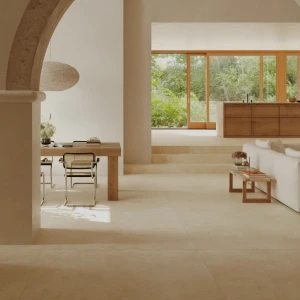 Spiek kwarcowy 12mm The Top Marazzi Limestone Ivory 324x162 cm