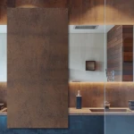 Iron Corten — sintrad kvartsplatta 12 mm 160x320 cm