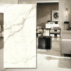 Sintrad kvartsplatta 6 mm Calacatta Prestigio 320x160 cm