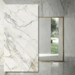 Grande Marazzi Golden White, sintrad kvarts 6 mm, matt, 278x120x0,6 cm