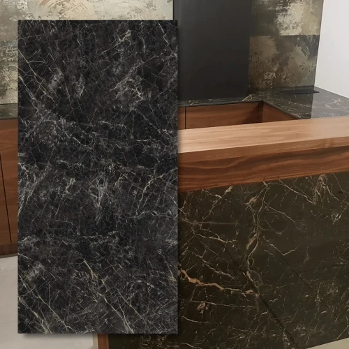 Spiek kwarcowy 12mm The Top Marazzi Saint Lauren 324x162 cm