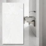 Grande Marazzi Onice Bianco — sinterad kvartsplatta, polerad 278×120×0,6 cm