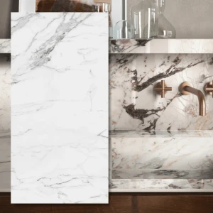 Grande Marazzi Statuario Matt – sintrad kvarts 320 x 160 x 0,6 cm