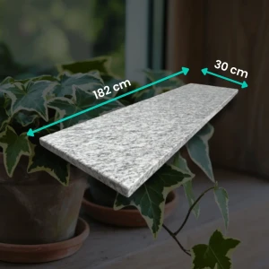 Parapet granitowy polerowany Ipanema 182x30x2 cm
