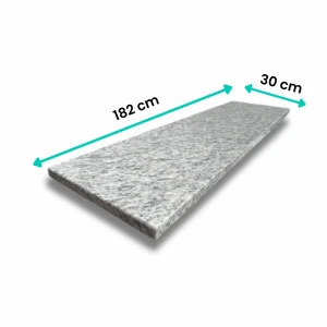 Parapet granitowy polerowany Ipanema 182x30x2 cm