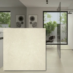 Loft Snow – Porslinsklinker 100x100x2 cm, snövitt