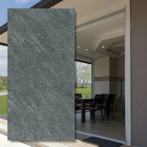 Płytka Tarasowa 20mm Quartz Stone Superblack 120x60x2cm