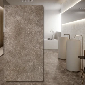 Silk Stone Velvet Brown 120x60x0,6 cm – glaserad porslinsklinker