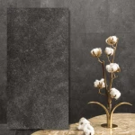 Silk Stone Black Chiffon 60x30x0,6 cm – matt porslinsklinker