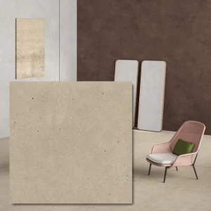Beige Fjord – porslinsplatta 60×60×0,8 cm