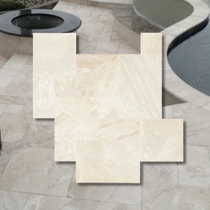 Diana Royal marmorplatta 12 mm — Romerskt set 0,743 m²