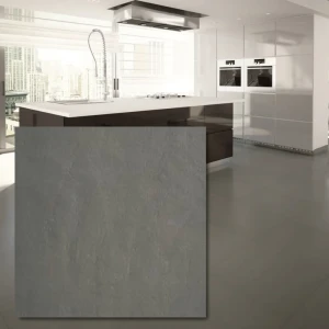 Granitifiandre New Co.De Meteor 60x60x1 cm – Mörkgrå gresplatta