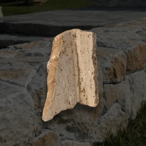 Travertin Rockface Classic Hörn – Ivory