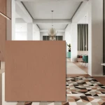 Color Studio Malt 100x100x0,6 cm – rödbrun klinker