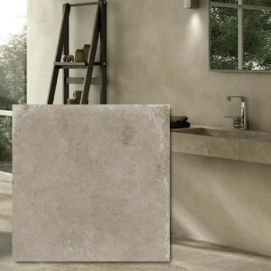 Fossilbrown Ice 60x60 cm - matt brun klinker