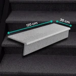 Trappstegspaket Granit G664 Bullnose 120x35x2 / 120x15x2
