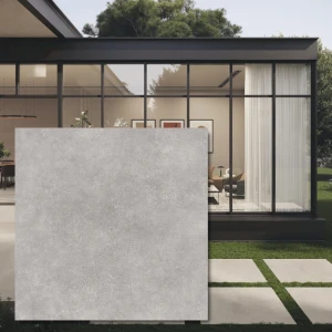 Asphalt Fume 80x80 6 mm – Asfaltsgrå golvplatta