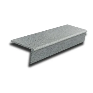 Zestaw Stopnica - Stopień + Podstopień Granitowy Dark Grey G654 NEW Bullnose 100x35x2 / 100x15x2