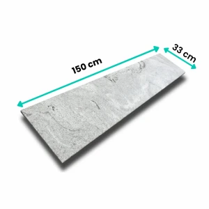 Stopnica - Stopień granitowy Juparana płomieniowany 150x33x2 cm