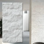 Pure White Brick marmorplatta 7x30