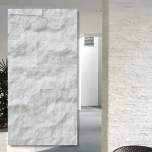 Pure White Brick marmorplatta 7x30